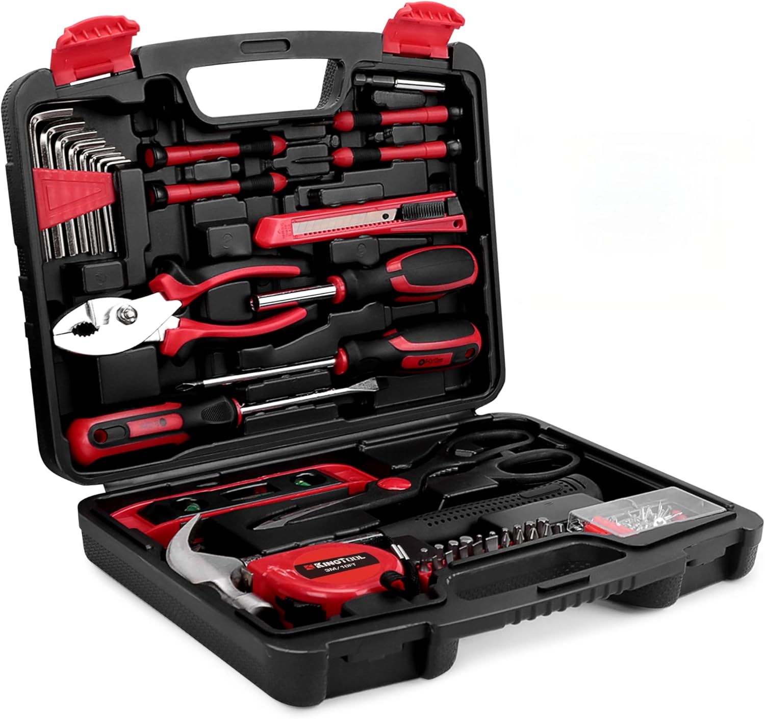KingTool 325 Piece Home Repair Tool Kit. General Home/Auto Repair Tool Set. Toolbox Storage Case with Drawer. General Household Tool Kit - Perfect for Homeowner. Diyer. Handyman