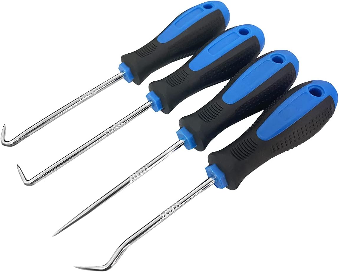 ROTATION Precision Hook and Pick Set for Automotive | 4-Piece Hand Tools