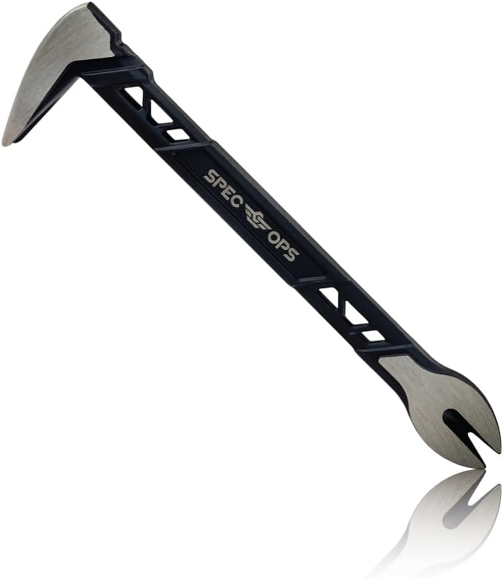 Spec Ops Tools 11 Nail Puller Cats Paw Pry Bar. High-Carbon Steel. 3% Donated to Veterans.
