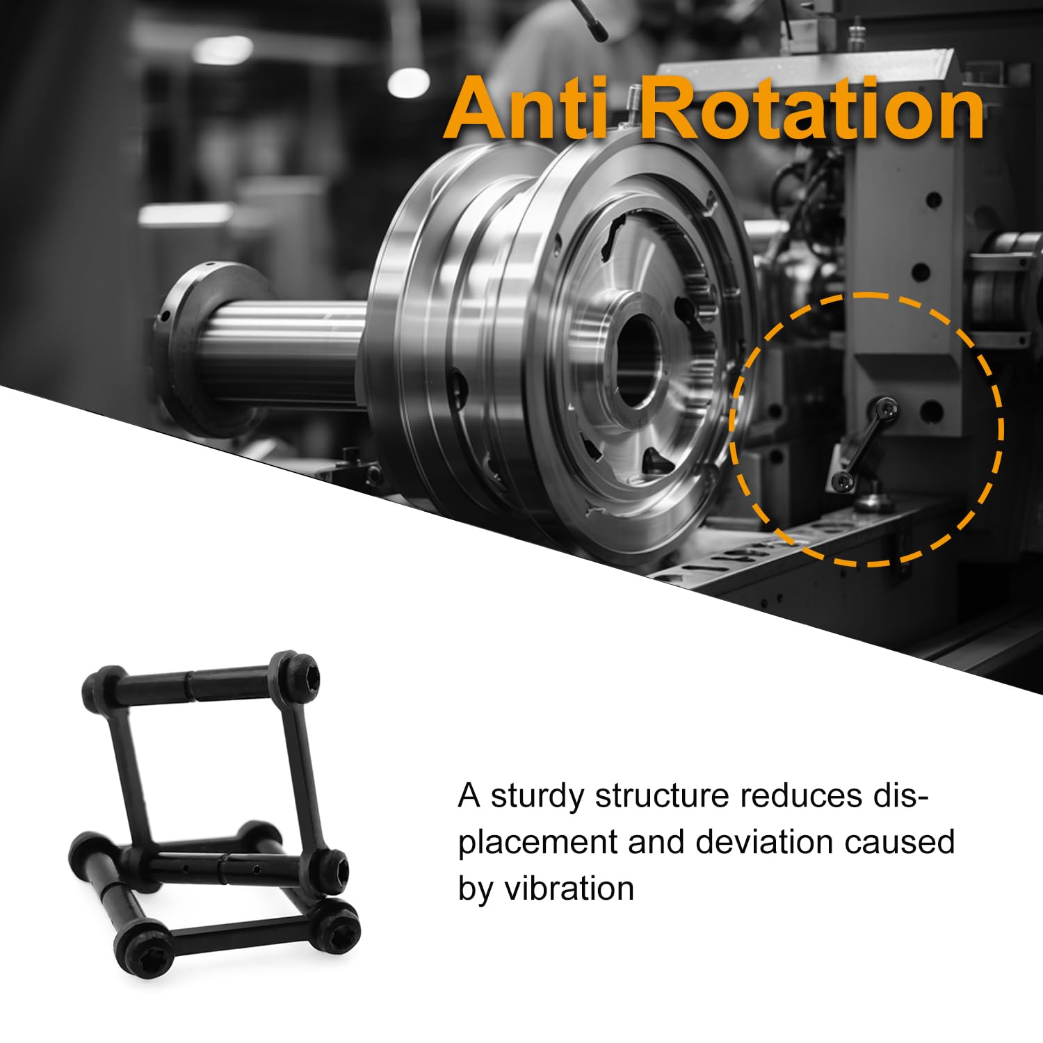 2Pack Prevent Rotation Pins for Precision Machine and Motorcycle Engines .Balancing Bars for Vehicle and Aircraft Models. Non Slip Rotation Pins
