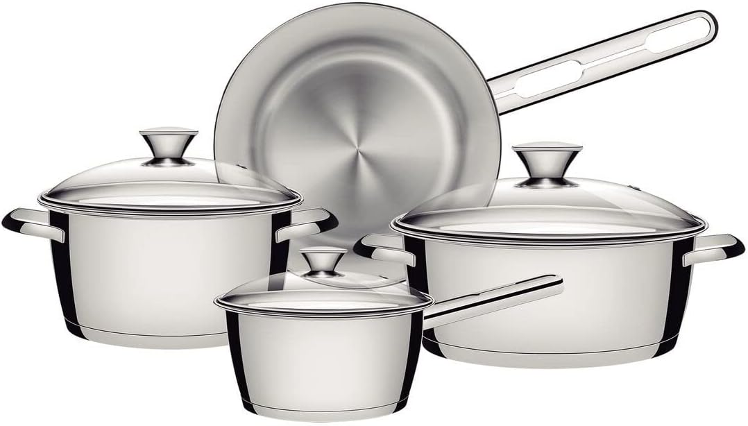 Tramontina Cookware Set. Stainless Steel