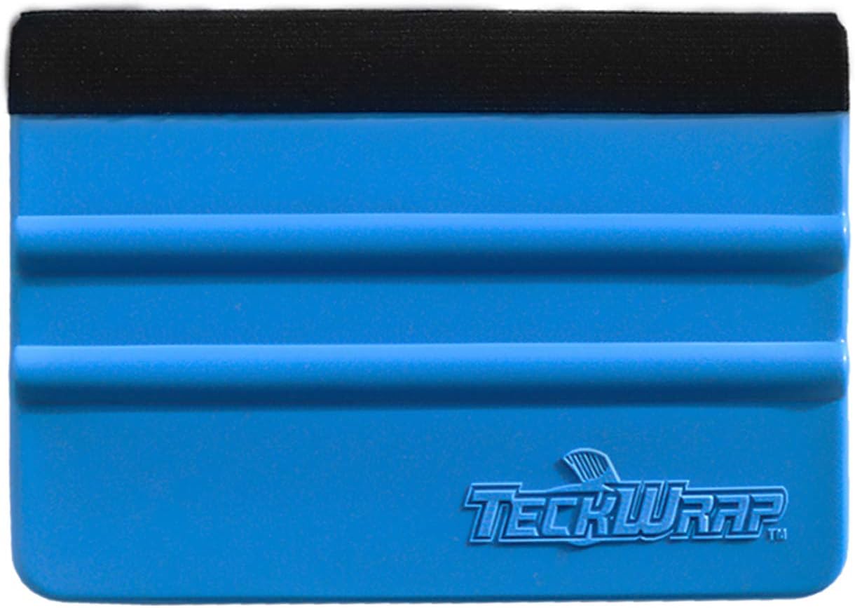 TECKWRAP Professional Squeegee Tool for Vinyl Decals. Inkjet Vinyl Sticker Paper.and Wallpaper - 6x2.9. Scratch-Free Application (Pitaya)