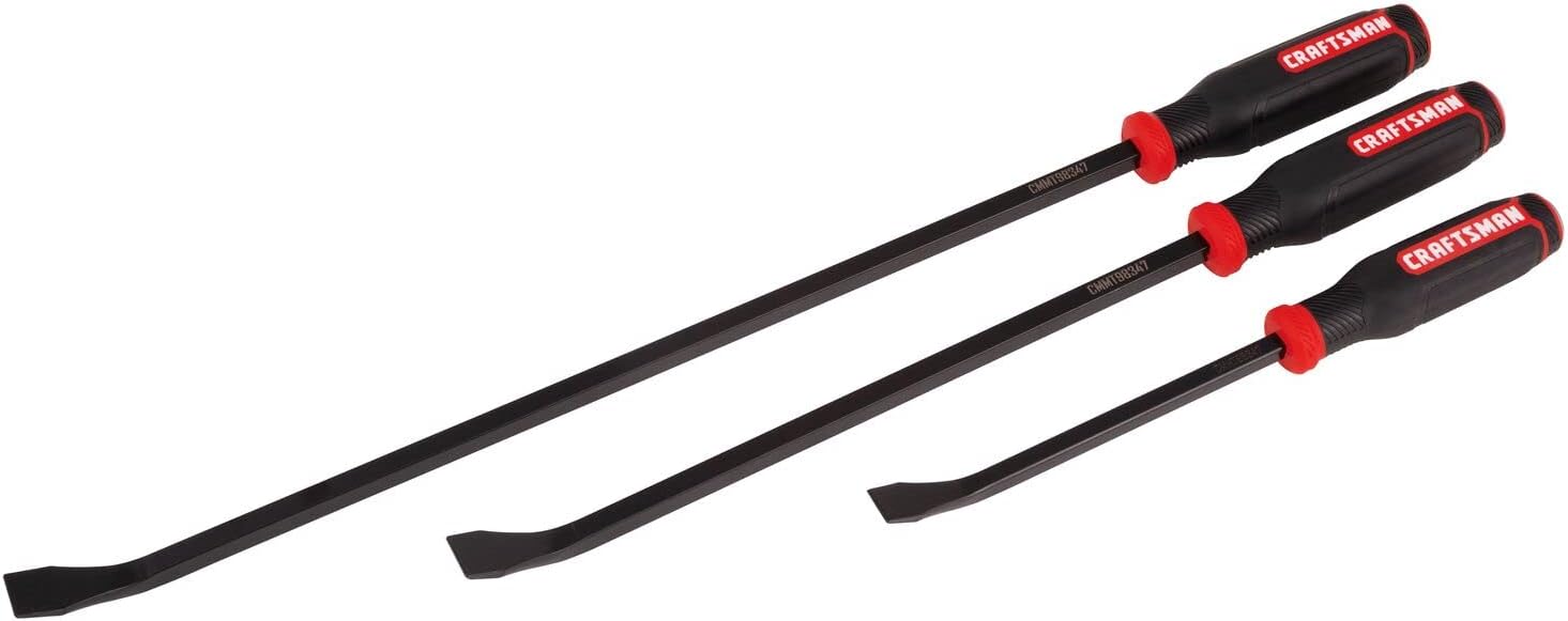 CRAFTSMAN Utility Pry Bar Set. 3 Piece. Includes 12. 18 & 24 (CMMT98347)