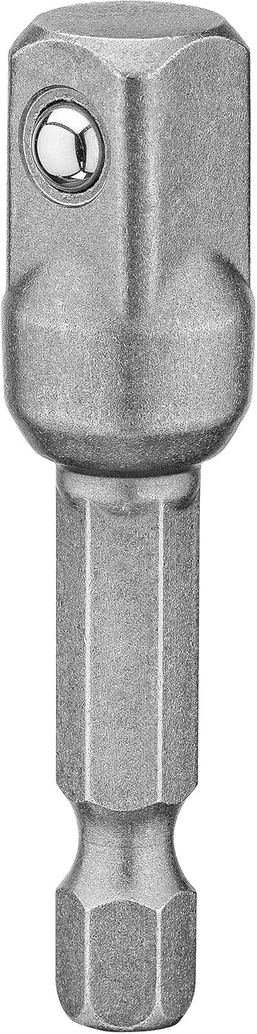 DEWALT DW2542 1/4-Inch Hex Drive to 3/8-Inch Socket Adapter . Silver