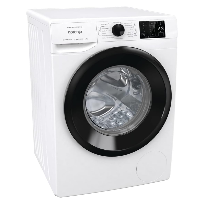 Gorenje Washing Machine with Steam Function / Inverter PowerDrive Motor / Stainless Steel Drum