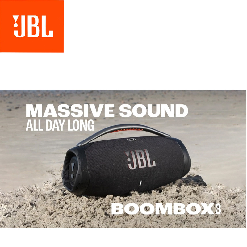 JBL Boombox 3 Wireless Bluetooth Streaming Portable Speaker