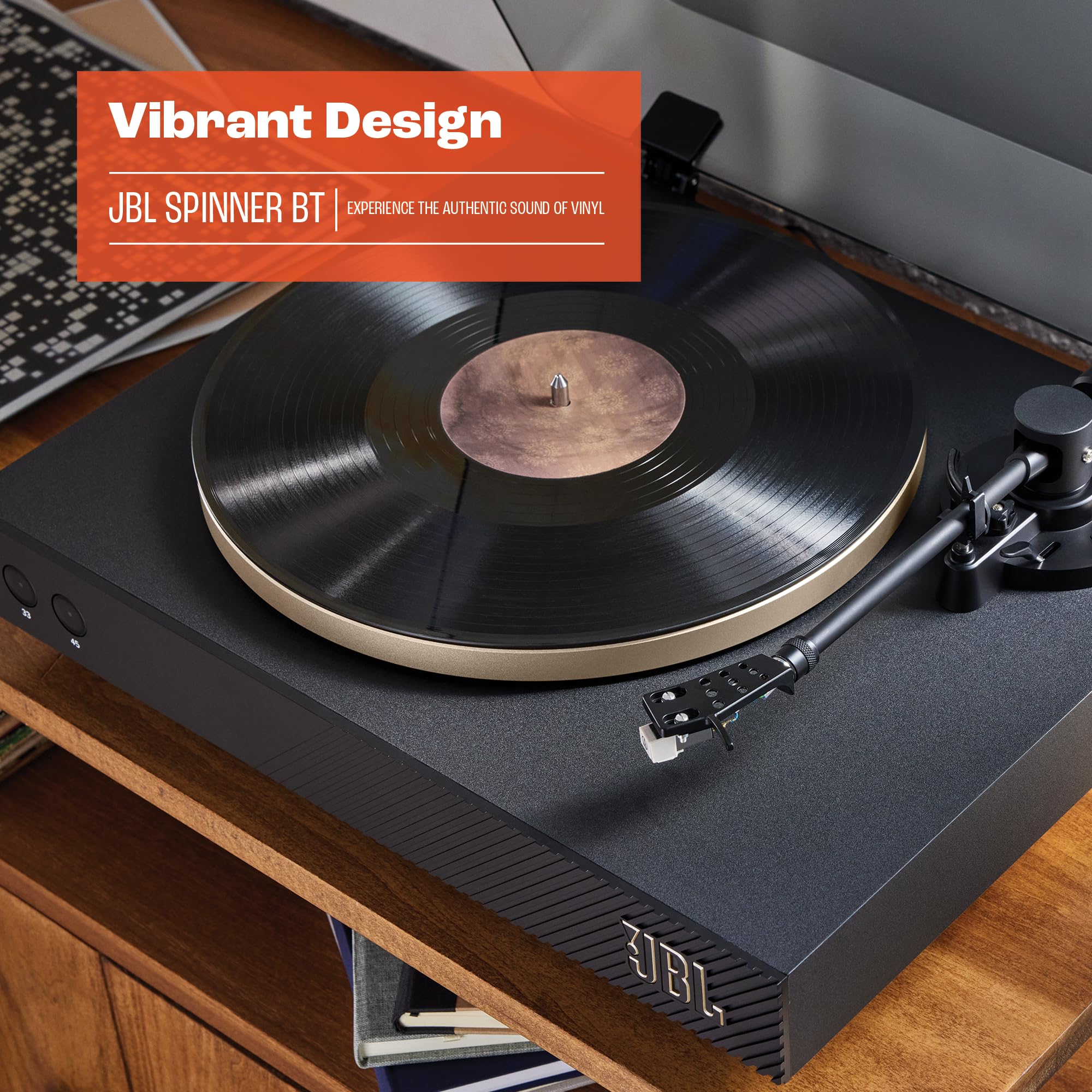 JBL Spinner - Bluetooth Turntable with AptX-HD