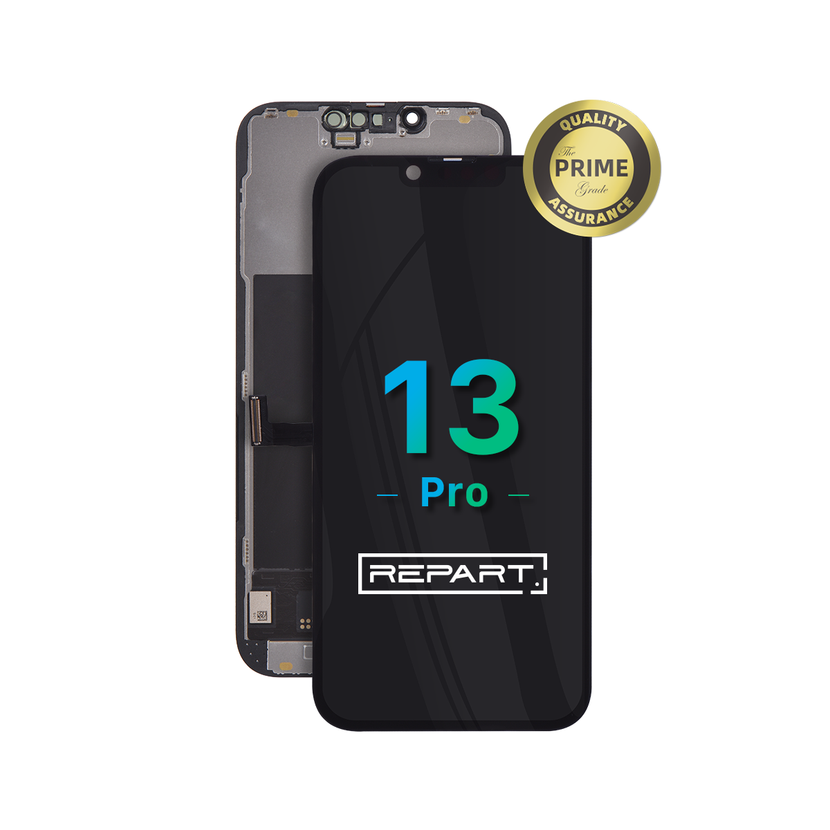MYYIE iPhone 13 Pro Soft OLED Screen Assembly Replacement (Prime, 120Hz)