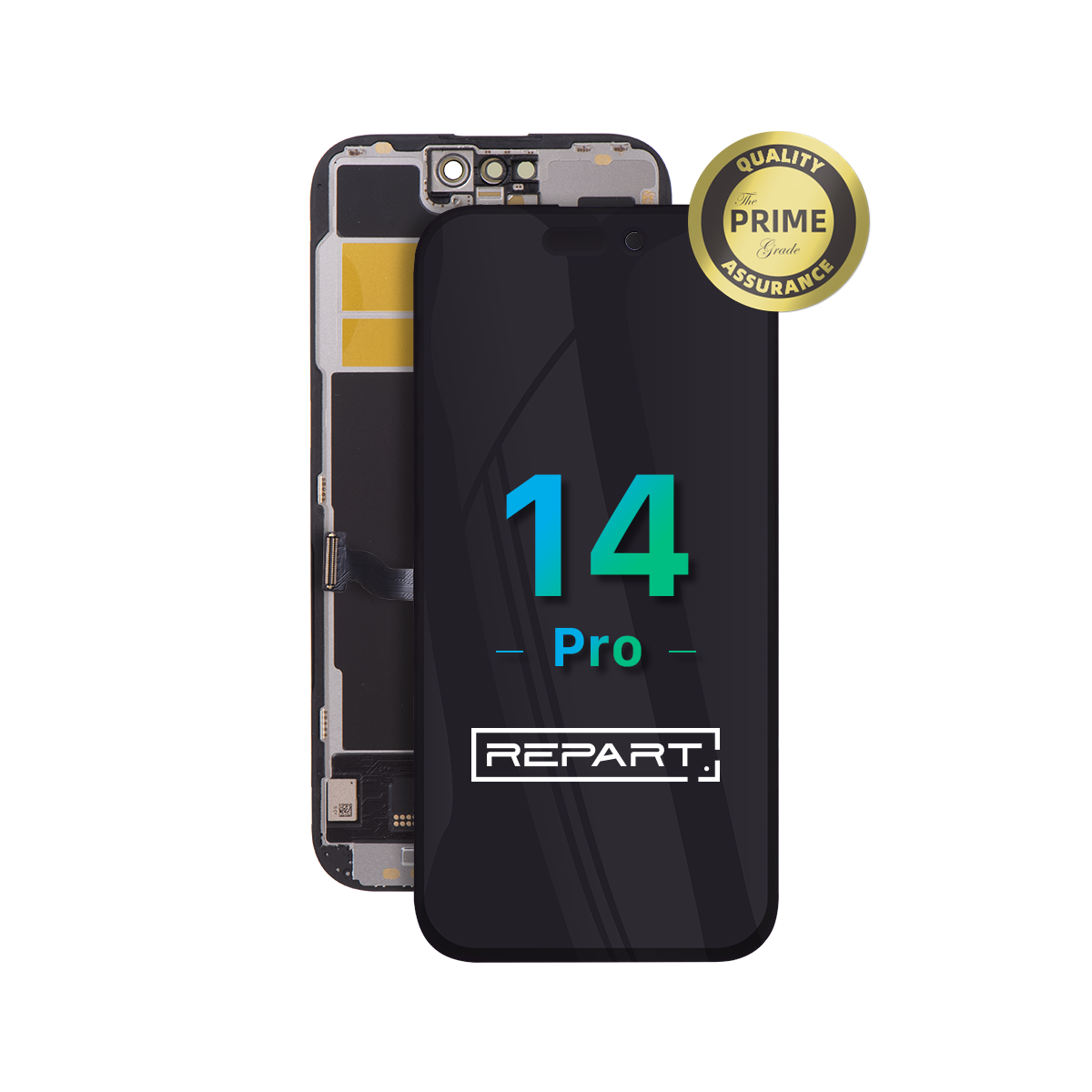 MYYIE iPhone 14 Pro Soft OLED Screen Assembly Replacement (Prime, 120Hz)