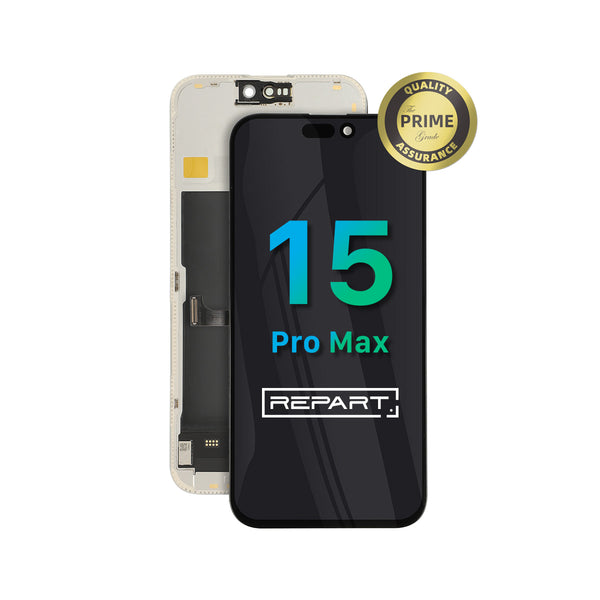MYYIE iPhone 15 Pro Max Hard OLED Screen Assembly Replacement (Prime)