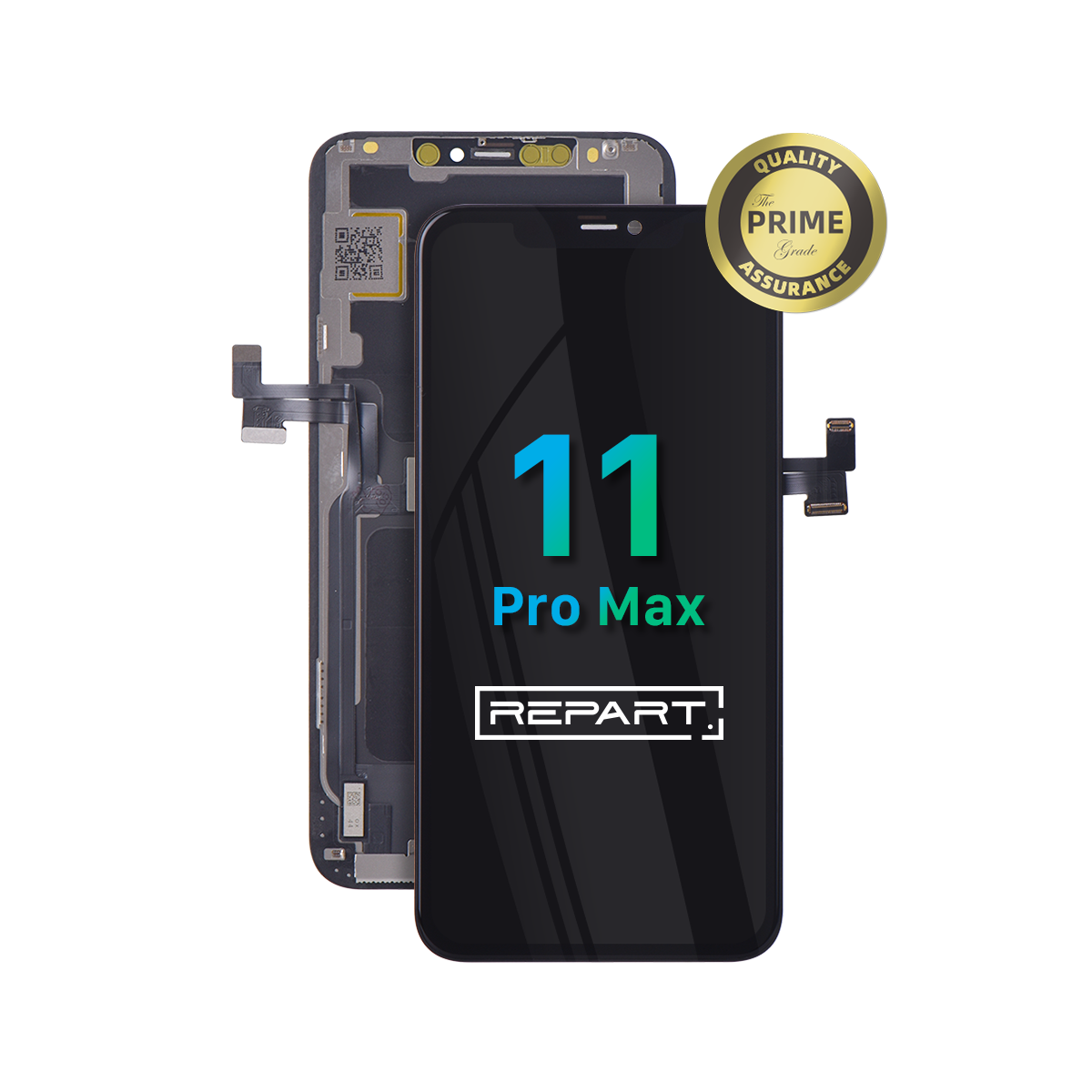 MYYIE iPhone 11 Pro Max Hard OLED Screen Assembly Replacement (Prime)