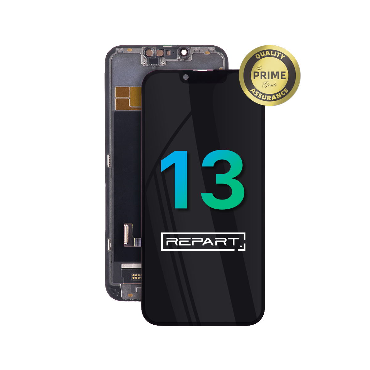 MYYIE iPhone 13 Hard OLED Screen Assembly Replacement (Prime)