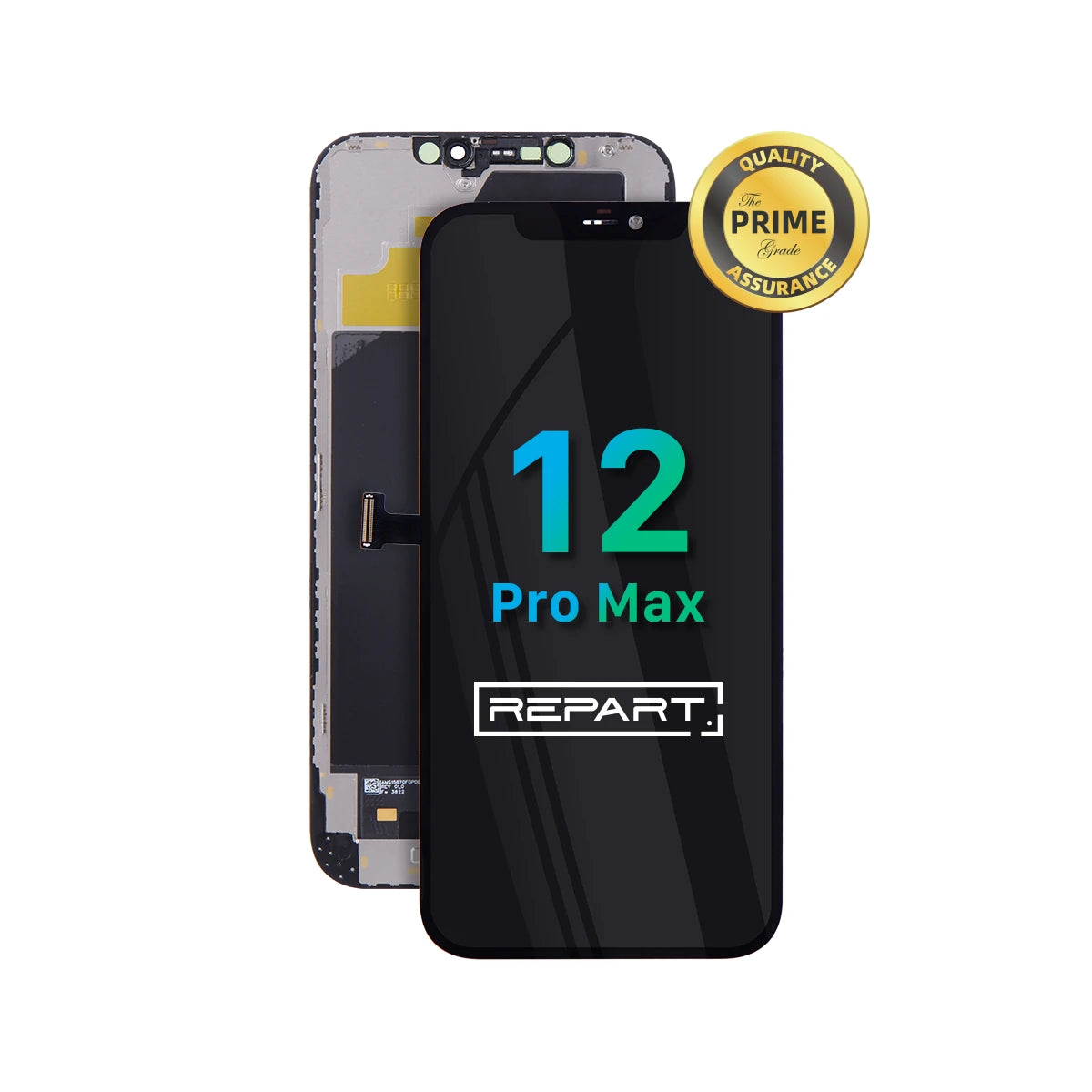 MYYIE iPhone 12 Pro Max Soft OLED Screen Assembly Replacement (Prime)