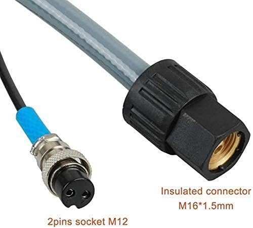 Reboot Plasma Cutter Torch 40A PT31 16FT, Heavy Duty Duty Cycle Cutting & 50A Capacity, Compatible with PT31, JG-40, WSD-LG40, and Models like LGK40, CUT40.