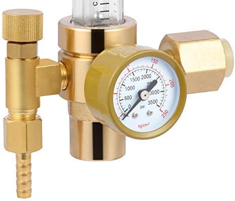 Reboot CO2 Gas Regulator Full Copper Flowmeter Mig Welding Gas Regulator Valves Welding Accessory for Mig Tig Welding Machine