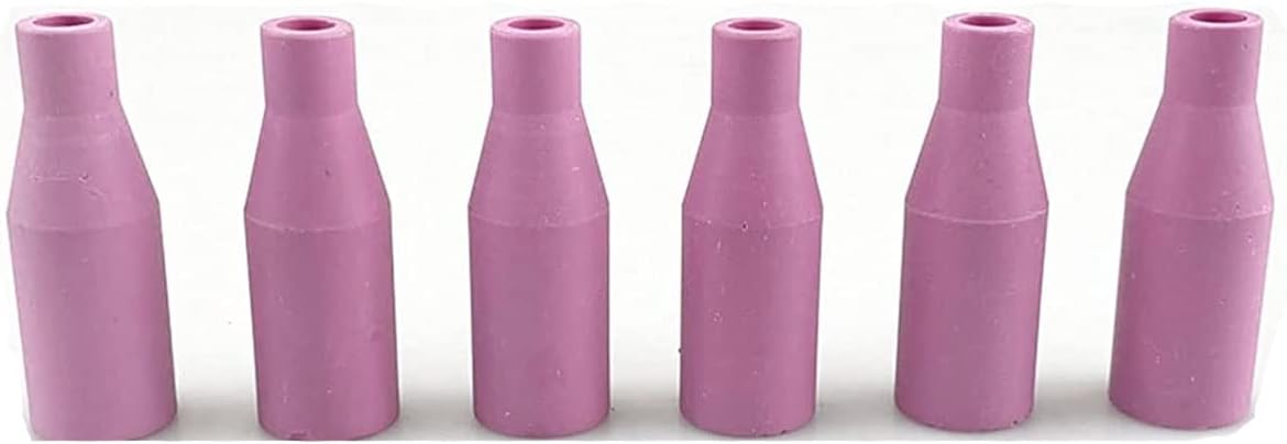 Mig Welder Ceramic Nozzle MB15 15AK 10-Pack, Gasless Consumables for MIG/MAG Torch, MIG Contact Tips, MIG Welding Machine Accessories.