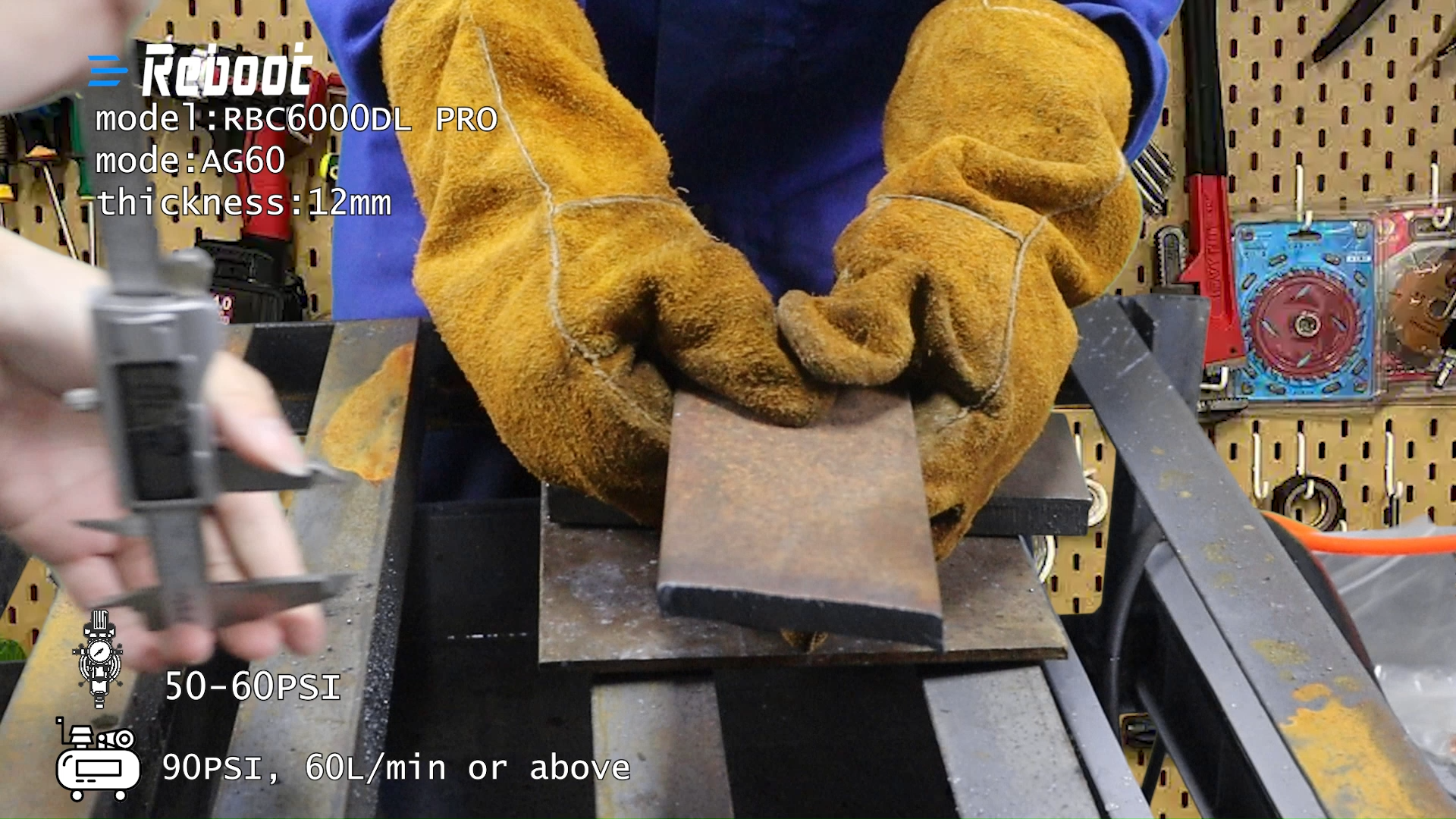 Reboot Pro 60A Plasma Cutter 2025, Pilot Arc Non-Contact Cutting, 120V/240V Dual Voltage,Large Digital Smart Screen, Enhanced for Metal/Mesh/Stainless Steel, 1/2'' Clean Cut 3/4