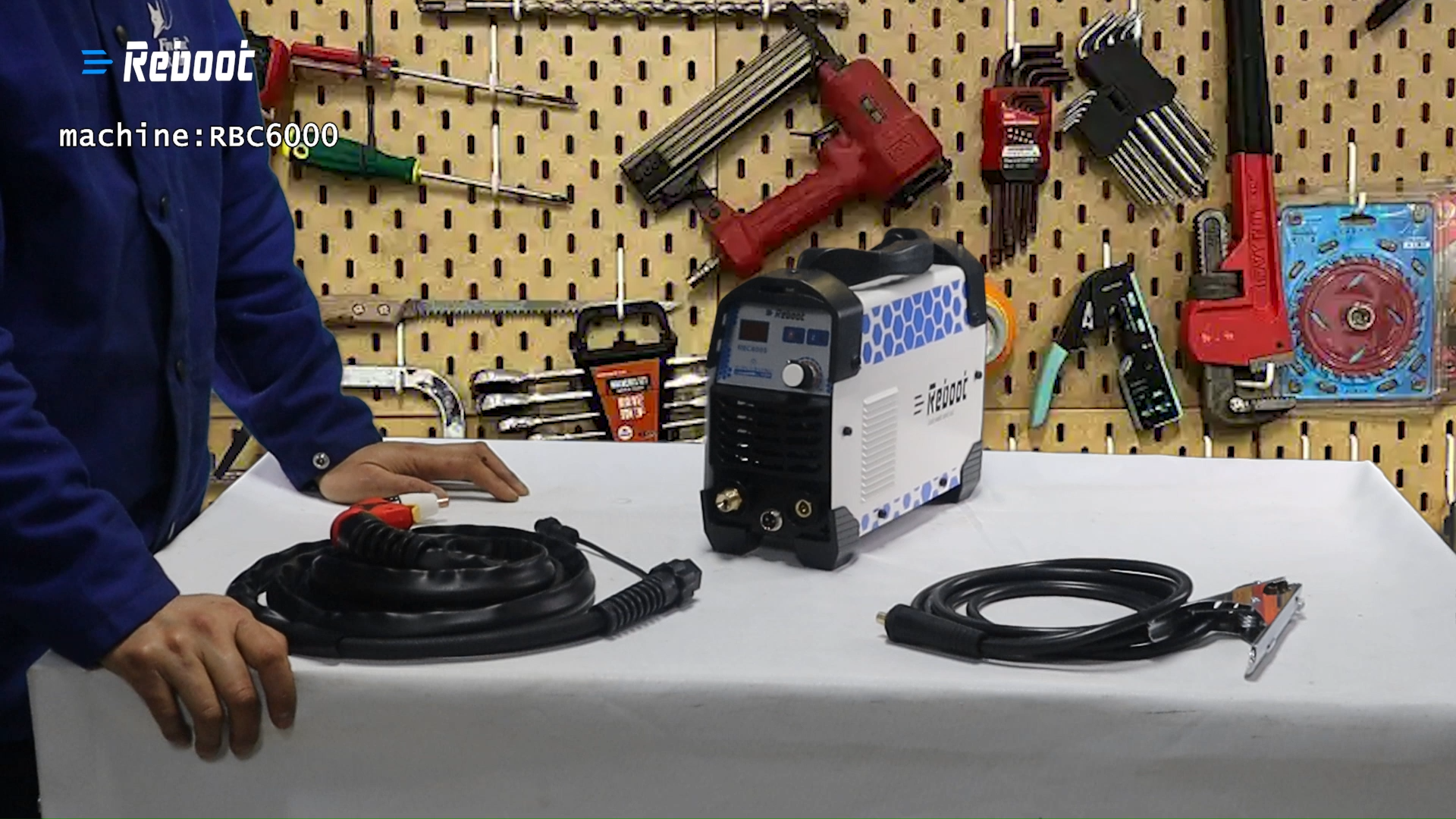 Reboot 60A Plasma Cutter Dual Voltage 120V/240V, 1/2