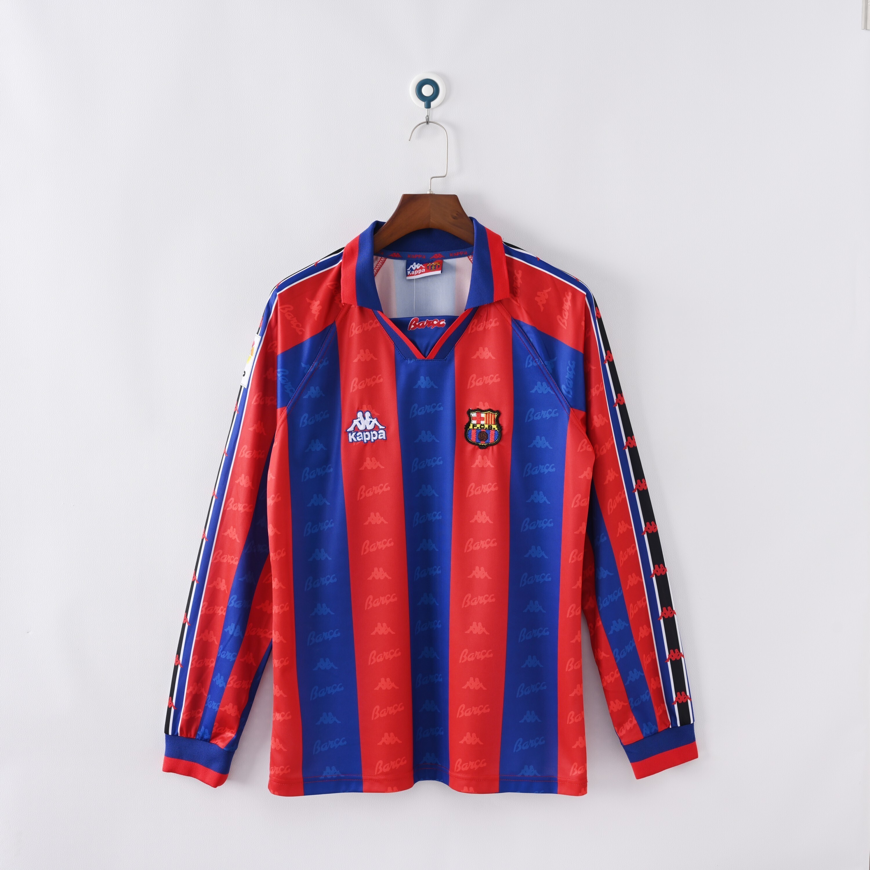 1996-1997 BAR Home Long Sleeve Retro Soccer Jersey (长袖)