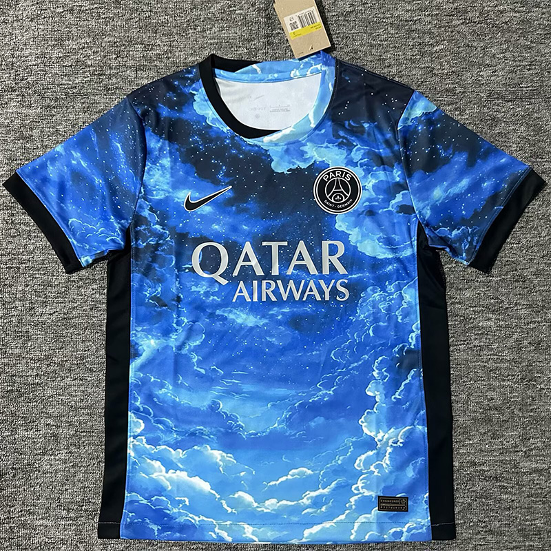 25-26 PSG SKY Blue Special Edition Training shirts