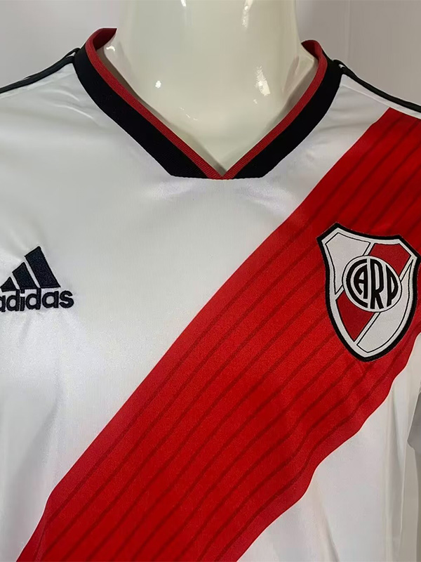 2018-2019 River Plate Home Retro Soccer Jersey