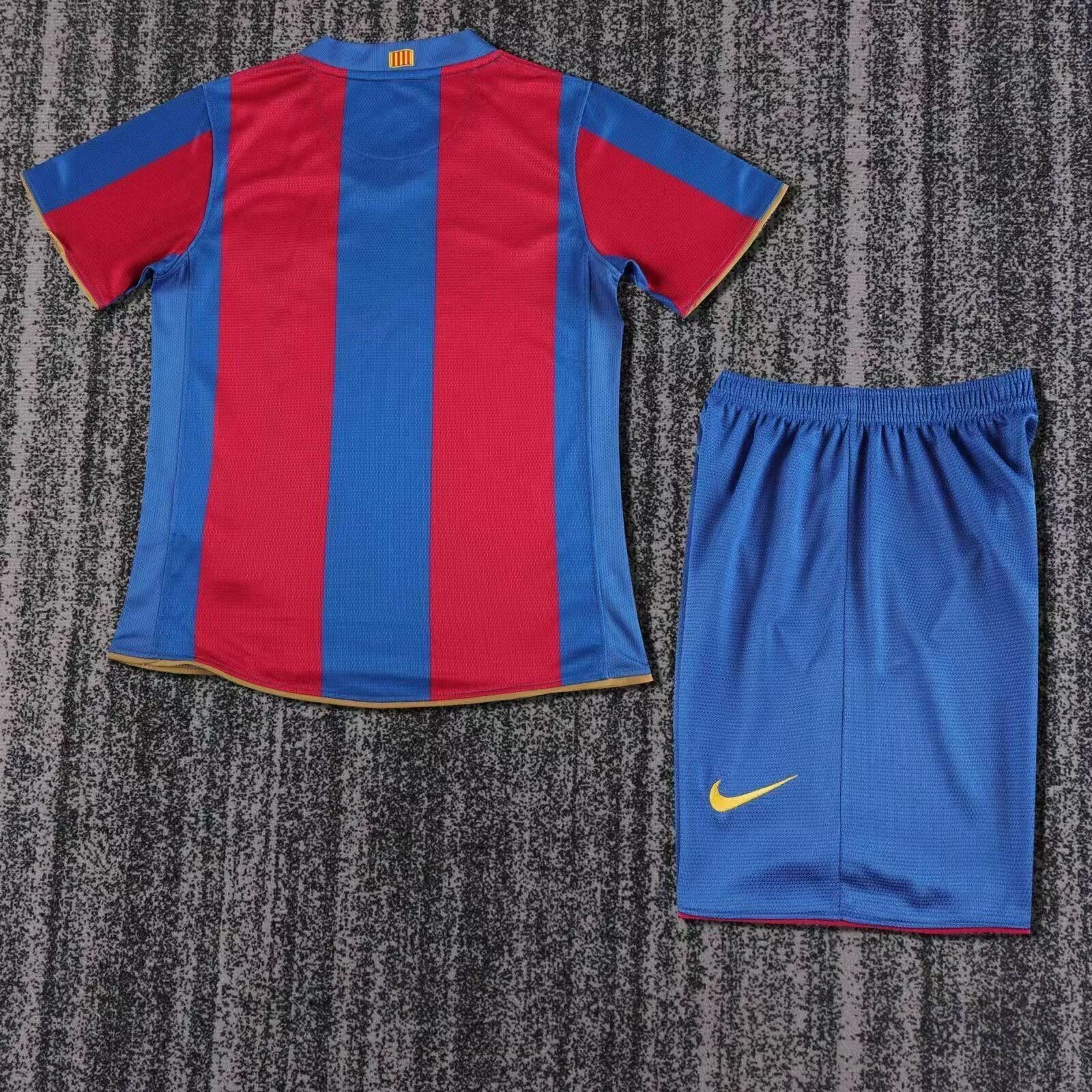 2007-2008 BAR Home Kids Retro Soccer Jersey