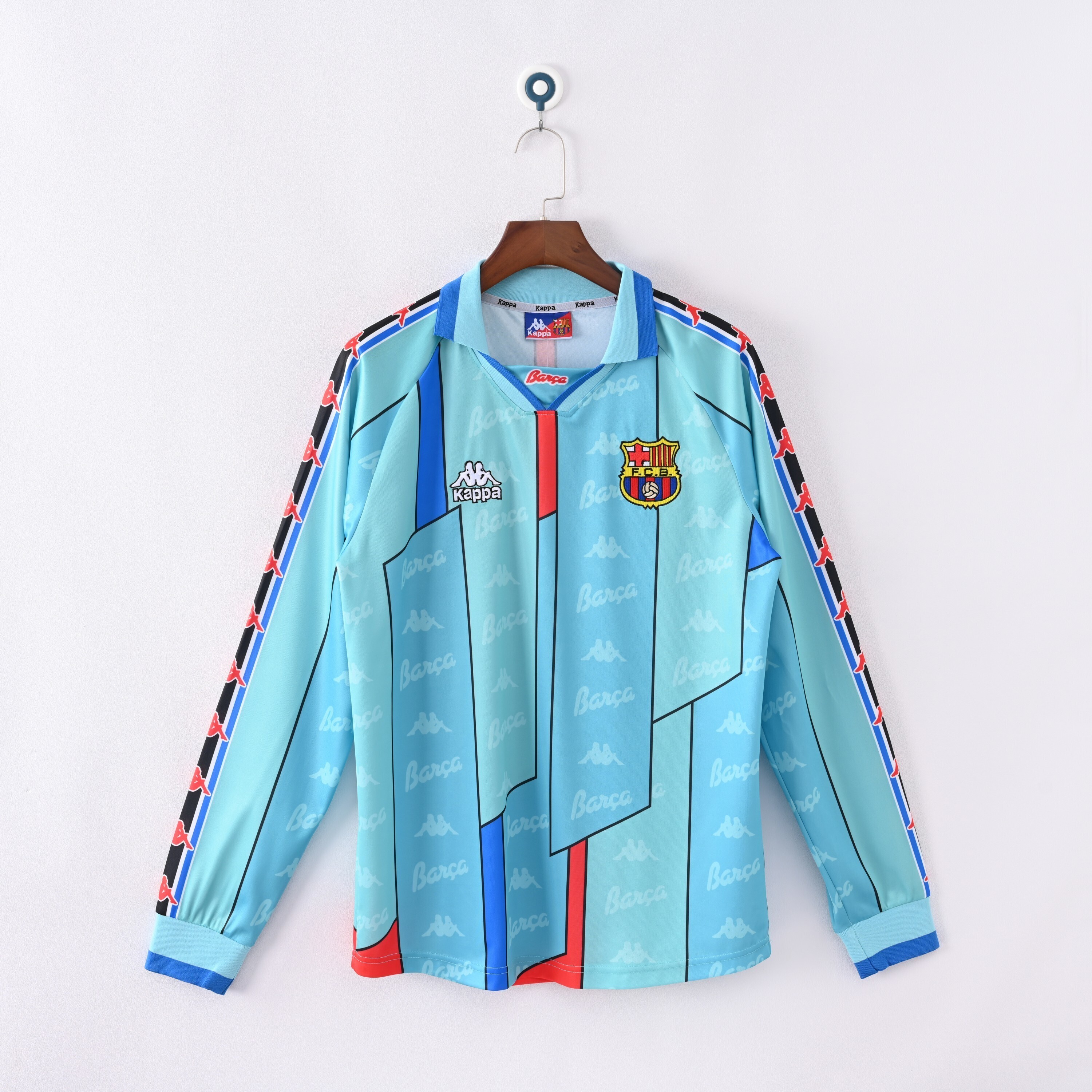 1996-1997 BAR Away Long Sleeve Retro Soccer Jersey (长袖)