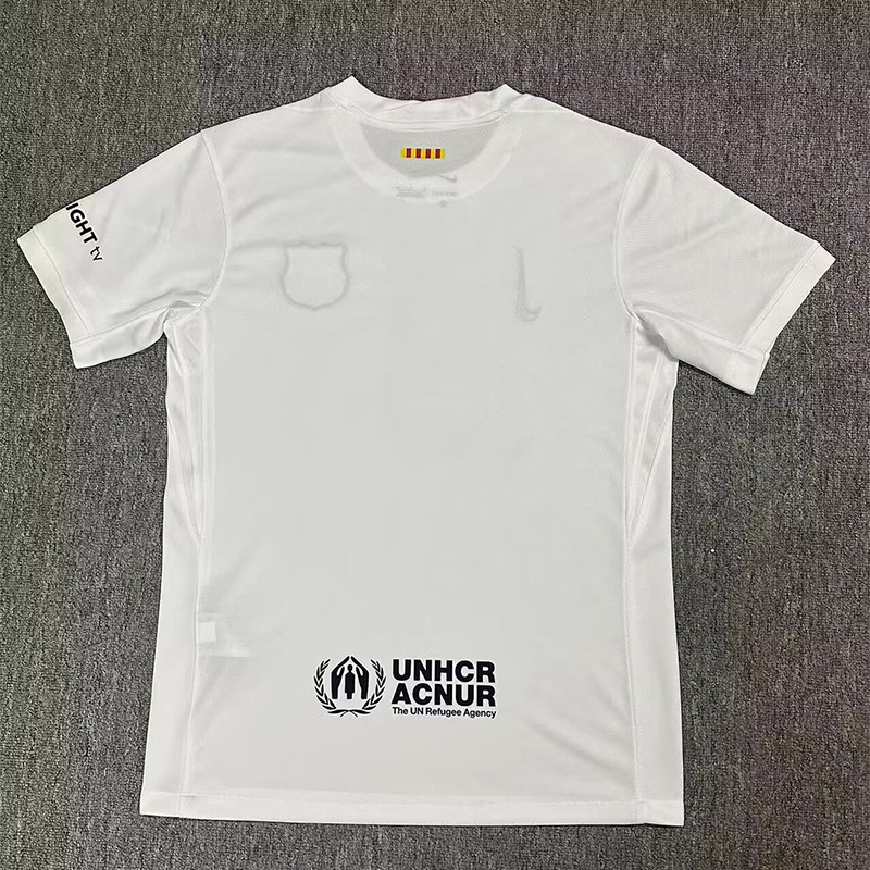 24-25 BAR White Fans Soccer Jersey