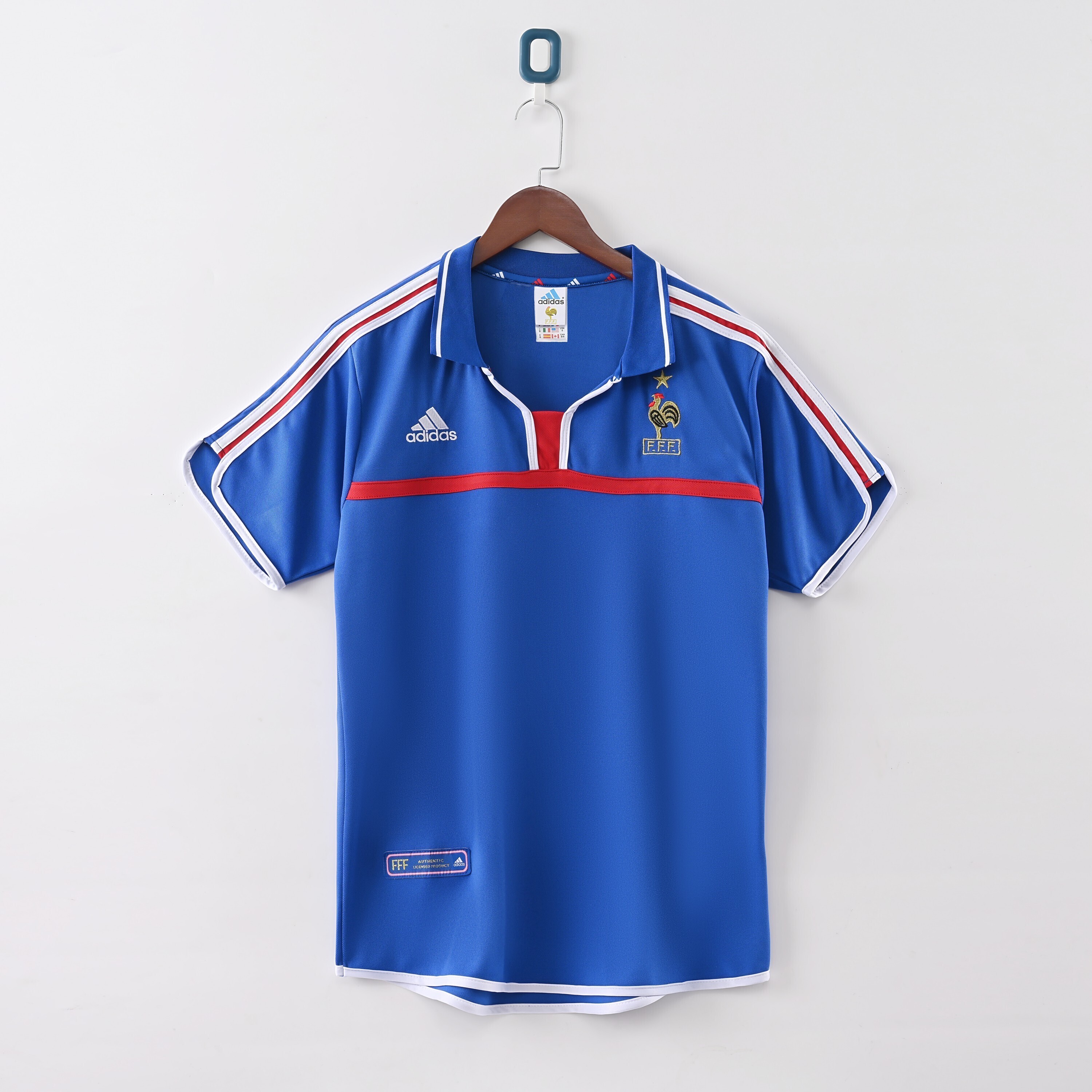 2000-2001 France Home Retro Soccer Jersey（Retro）