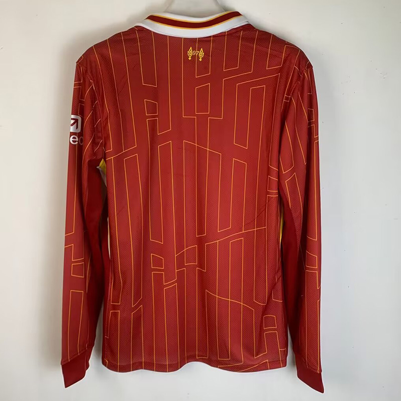 24-25 LIV Home Long Sleeve Soccer Jersey (长袖)