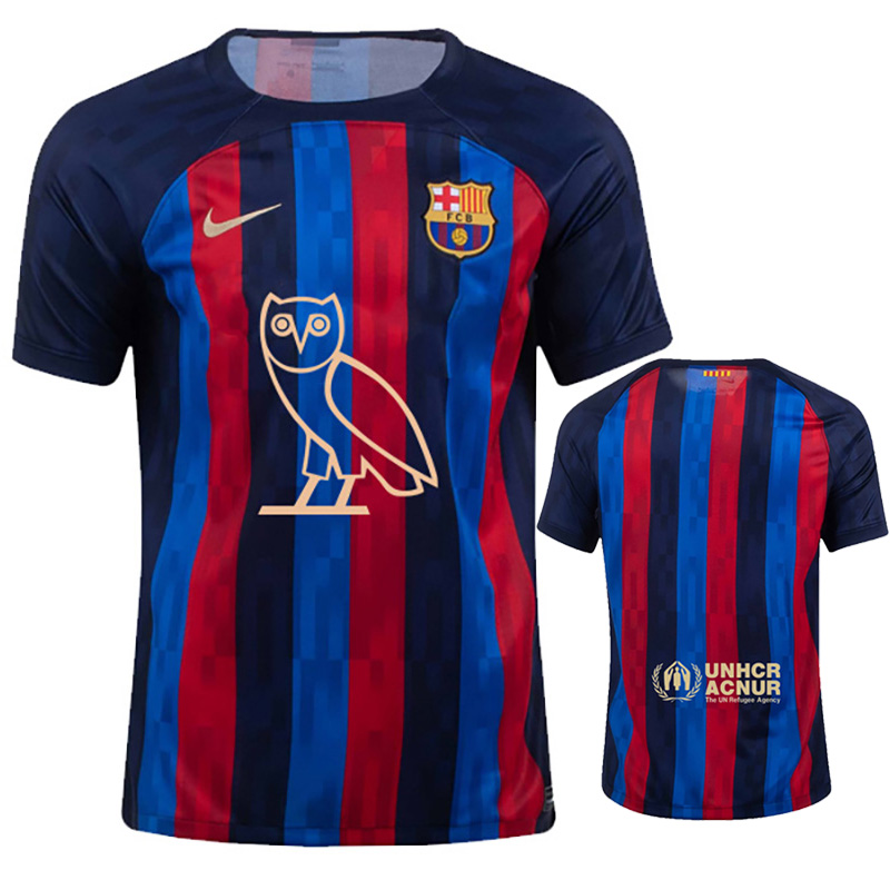 22-23 BAR Home OWL LOGO Special Fans Soccer Jersey