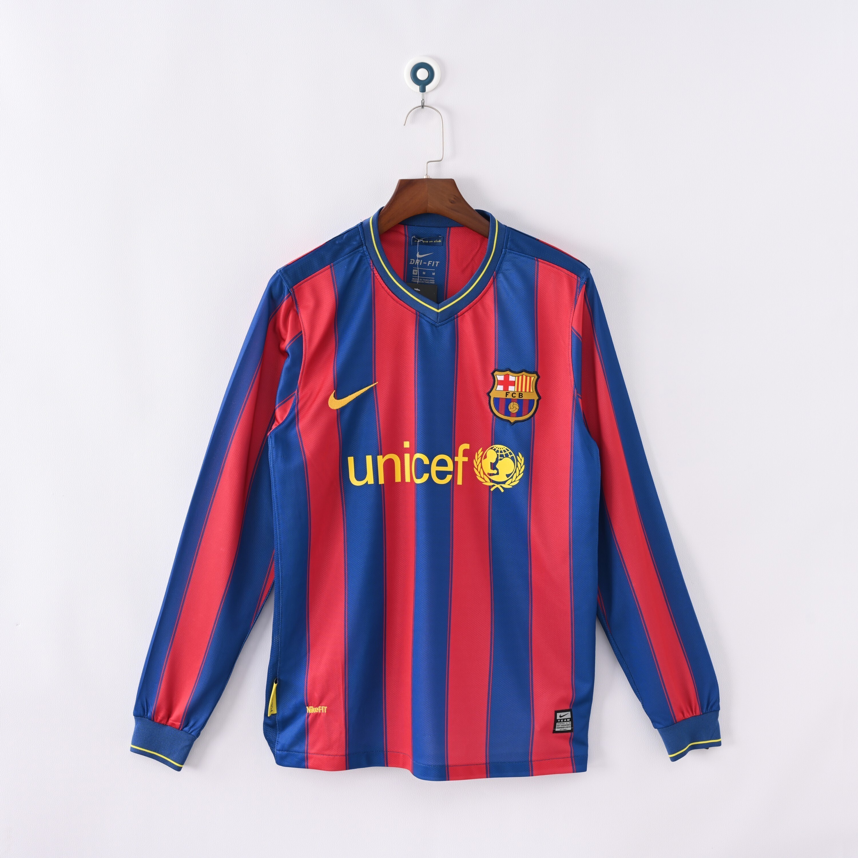 2009-2010 BAR Home Retro Long Sleeve Soccer Jersey (长袖)