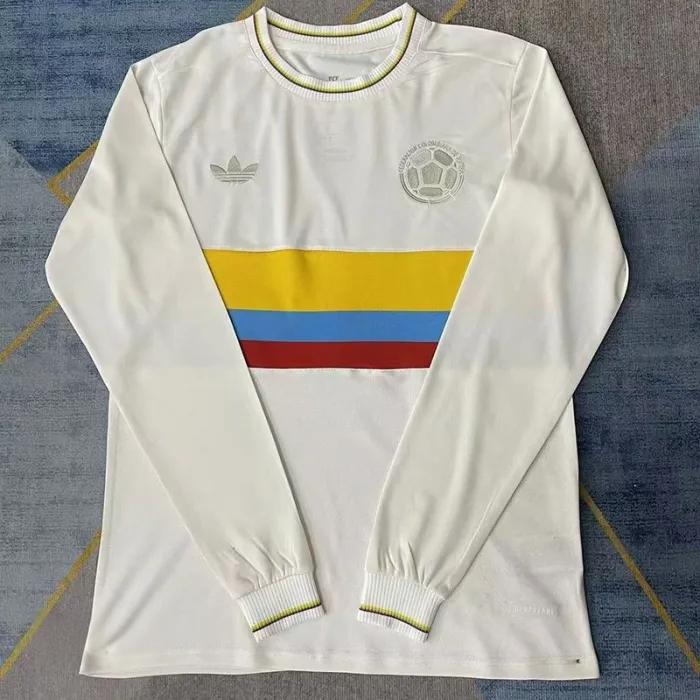 2024 Colombia 100th Anniversary Long Sleeve Soccer Jersey (长袖)