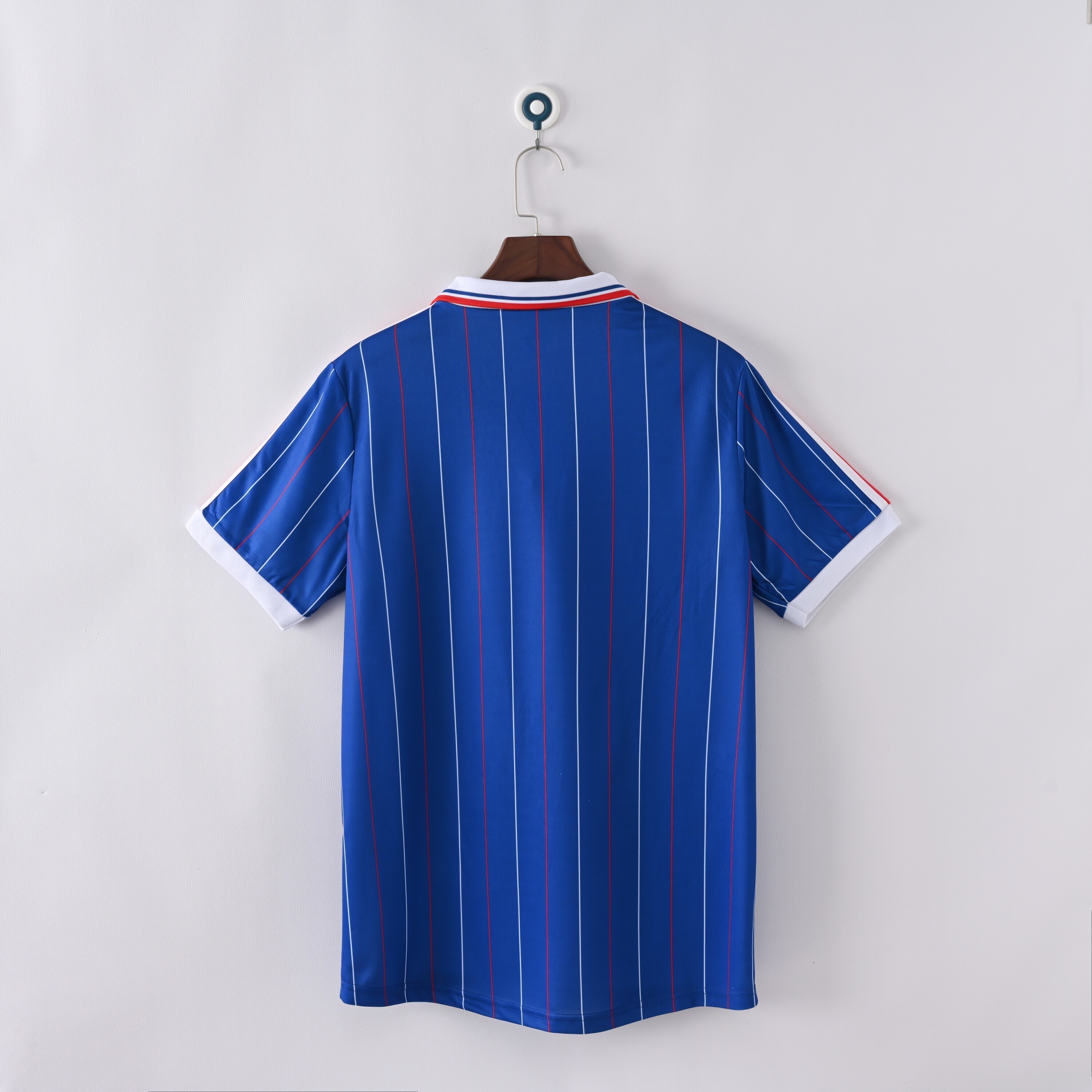 1982 France Home Retro Soccer Jersey（Retro）