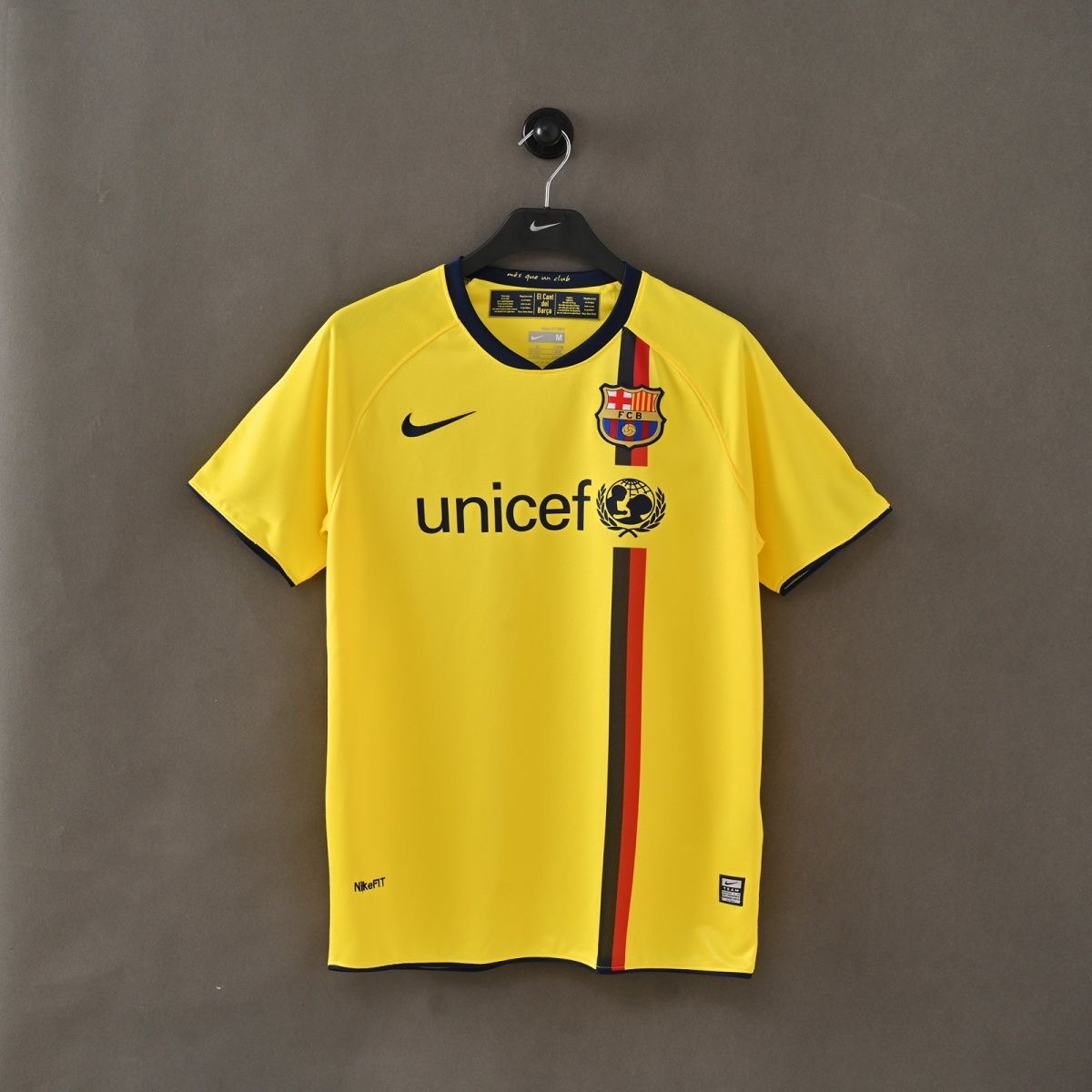 2008-2009 BAR Yellow Retro Soccer Jersey