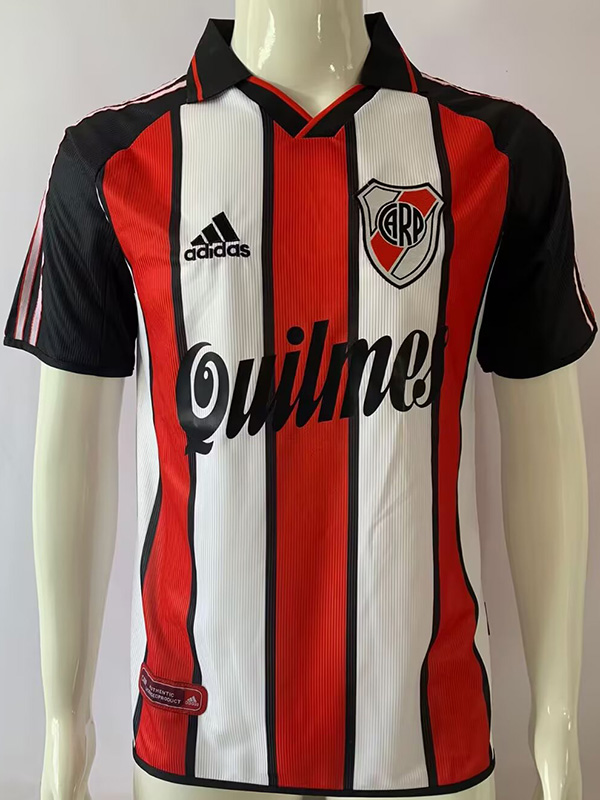 2000-2001 River Plate Away Retro Soccer Jersey