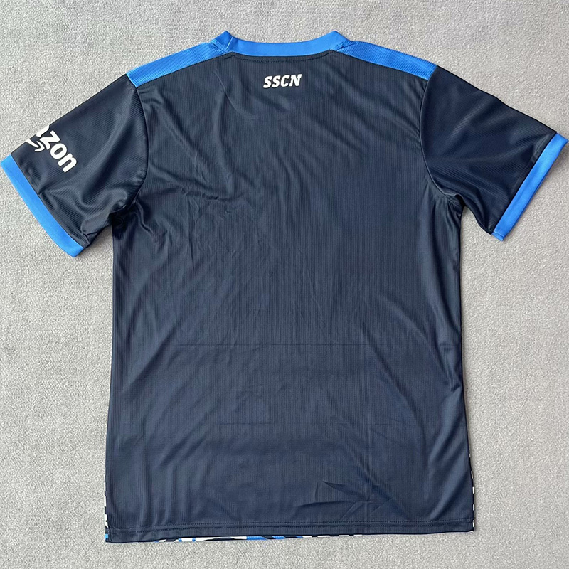 21-22 Napoli Royal blue Commemorative Edition Fans Soccer Jersey