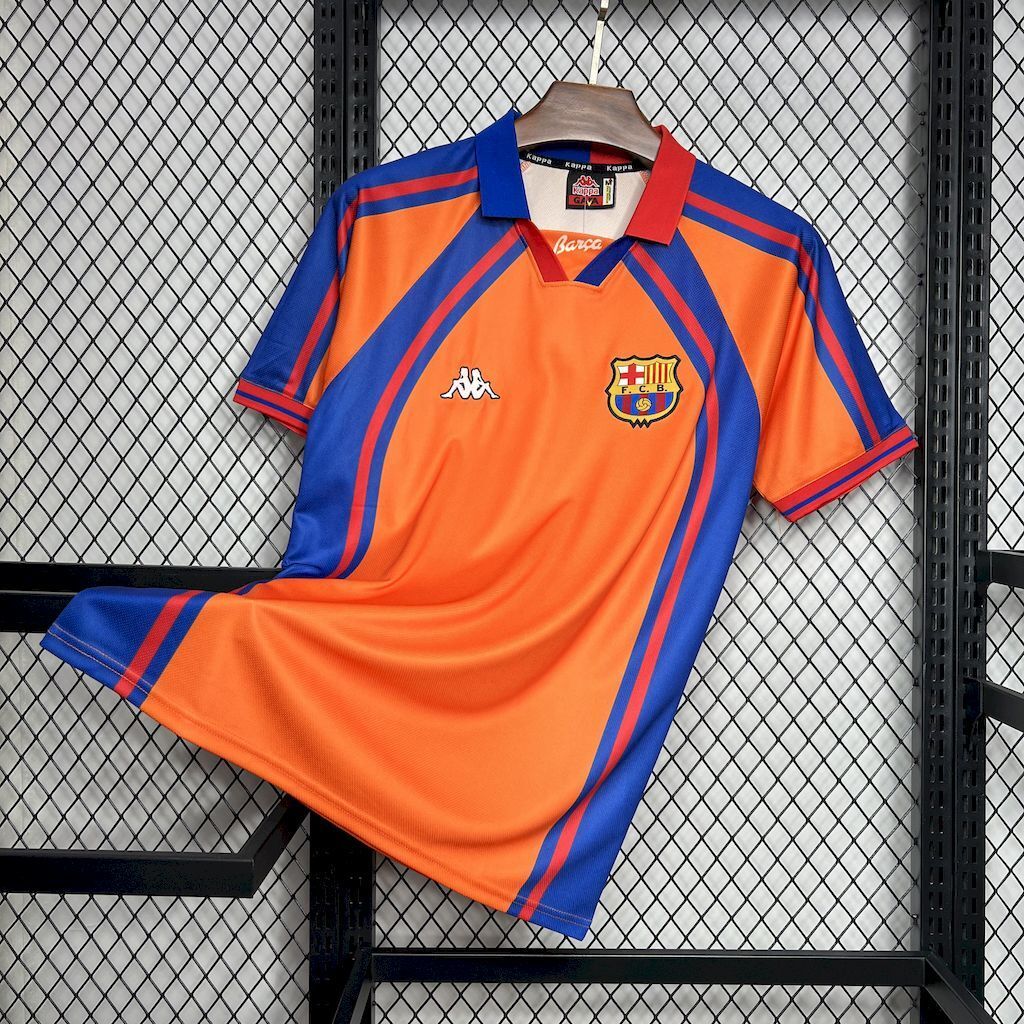1997-1998 BAR UCL Edition Away Retro Soccer Jersey（Retro）