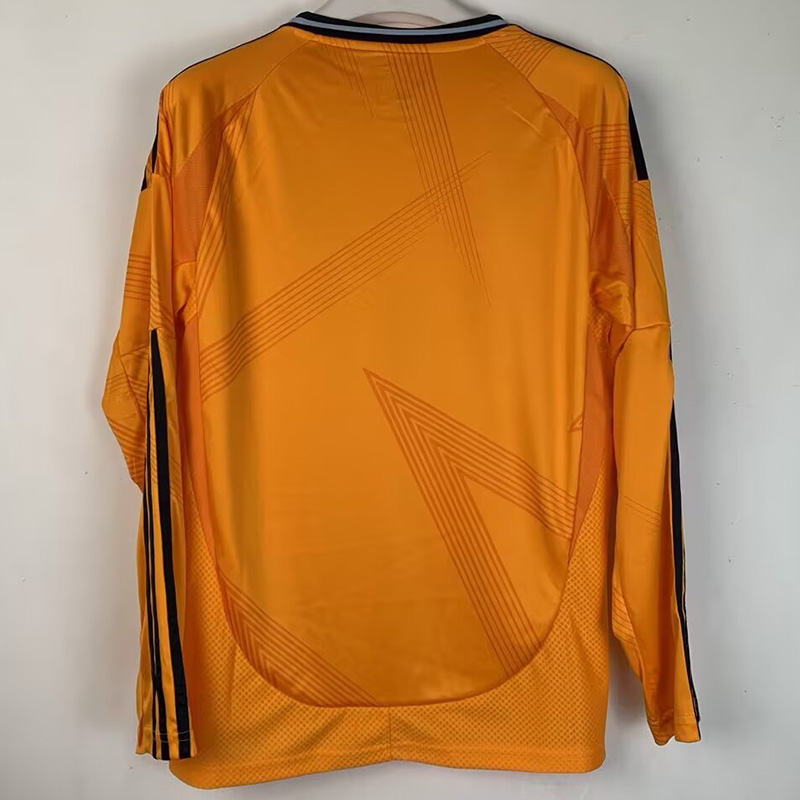 24-25 Real Madrid Away Long Sleeve Soccer Jersey (长袖)