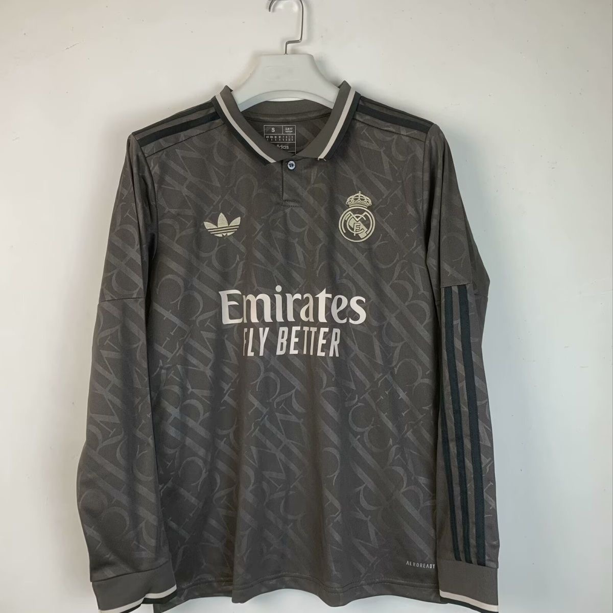 24-25 Real Madrid Third Long Sleeve Soccer Jersey (长袖)