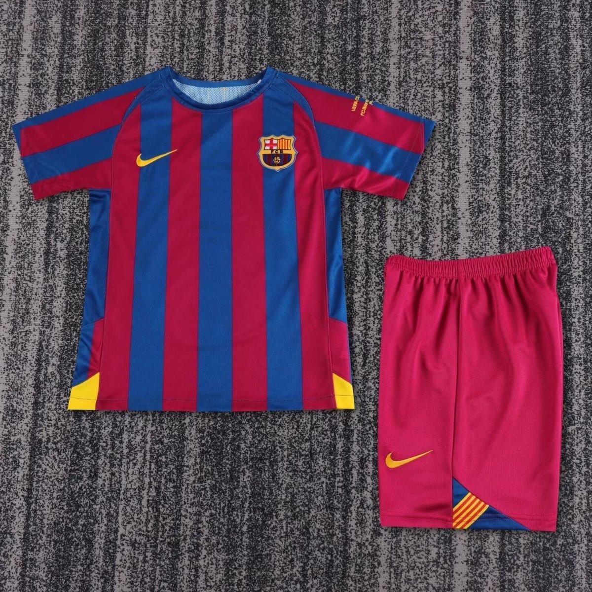 2005-2006 BAR Home Kids Retro Soccer Jersey