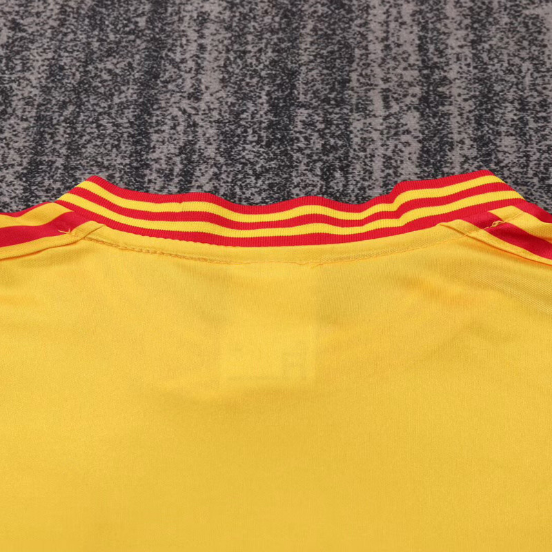 1990 Colombia Home Kids Retro Soccer Jersey