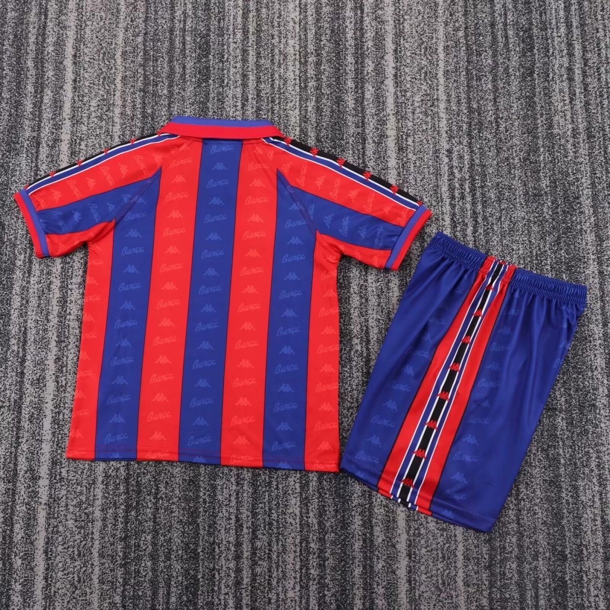 1996-1997 BAR Home Kids Retro Soccer Jersey