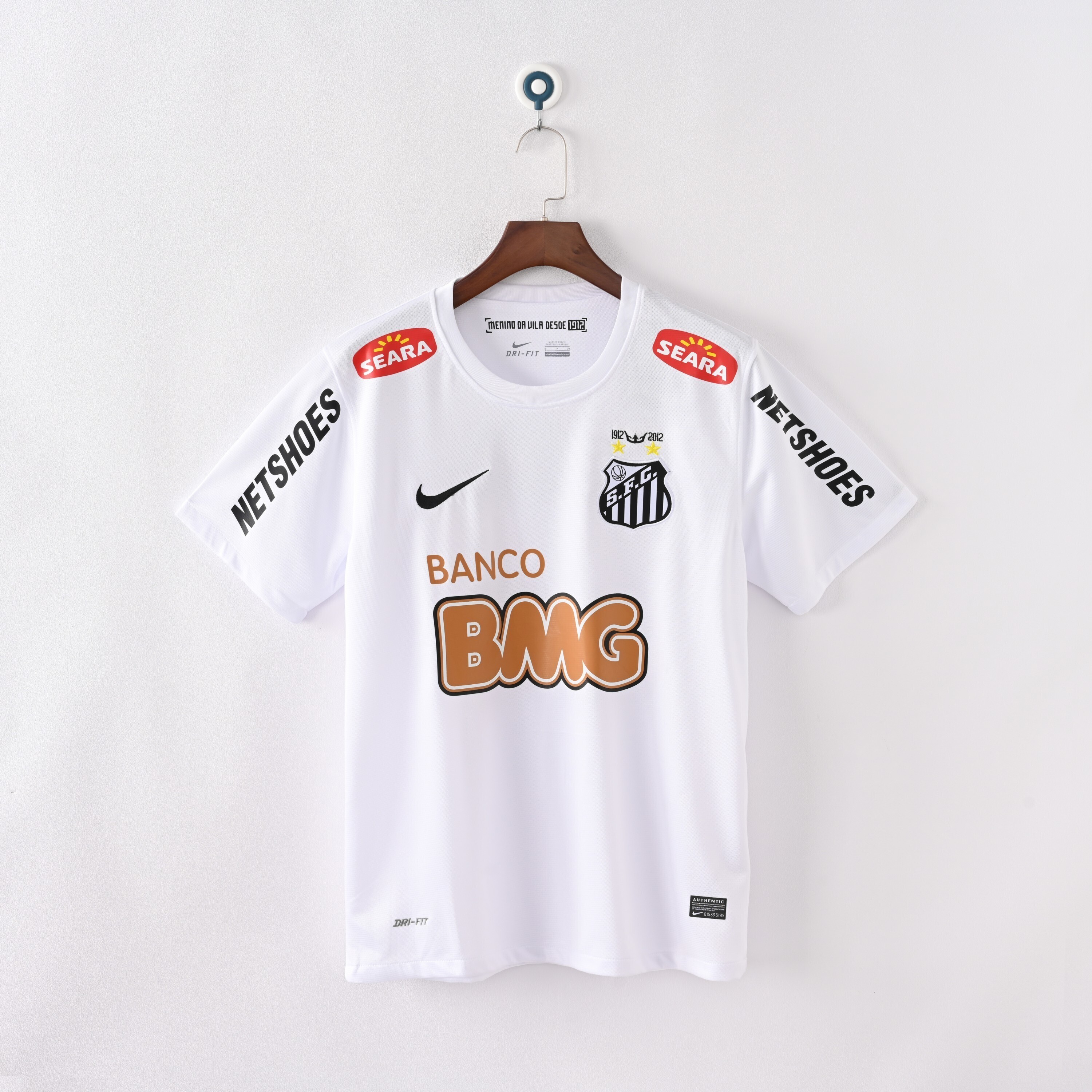 2012-2013 Santos FC Home Retro Soccer Jersey（Retro）