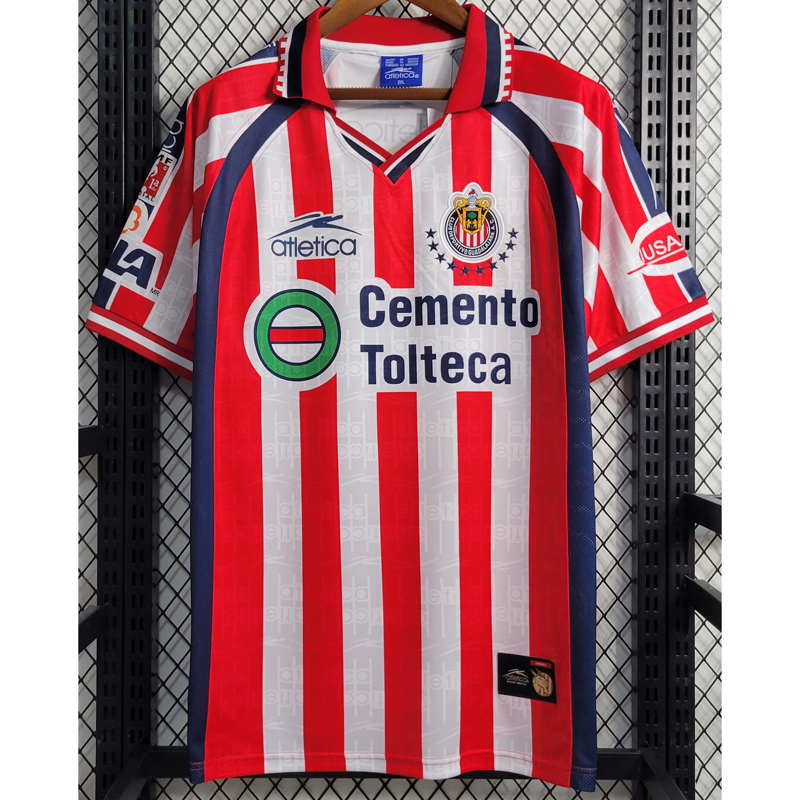 1999-2000 Chivas Home Retro Soccer Jersey