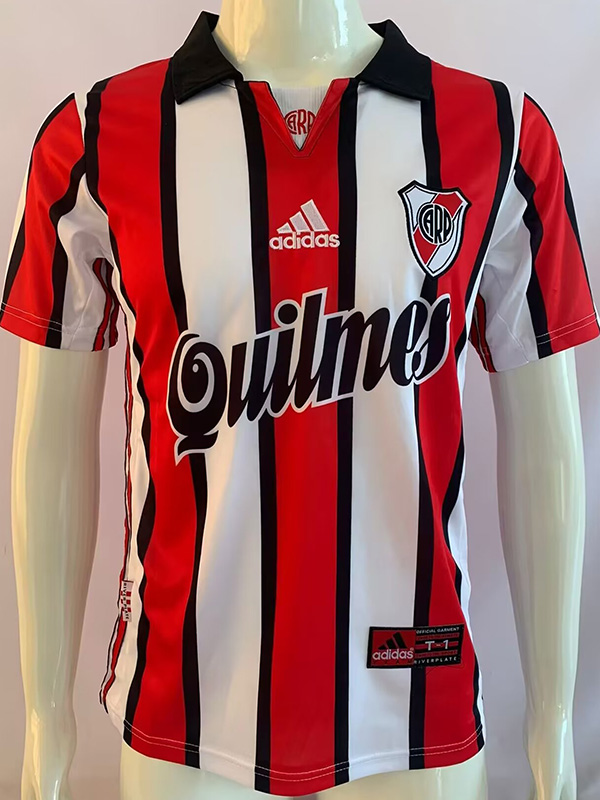 1999-2000 River Plate Away Retro Soccer Jersey