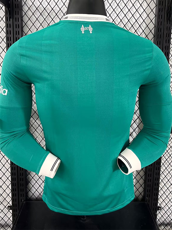 2025-26 LIV Third Long Sleeve Player Version Soccer Jersey(长袖球员)