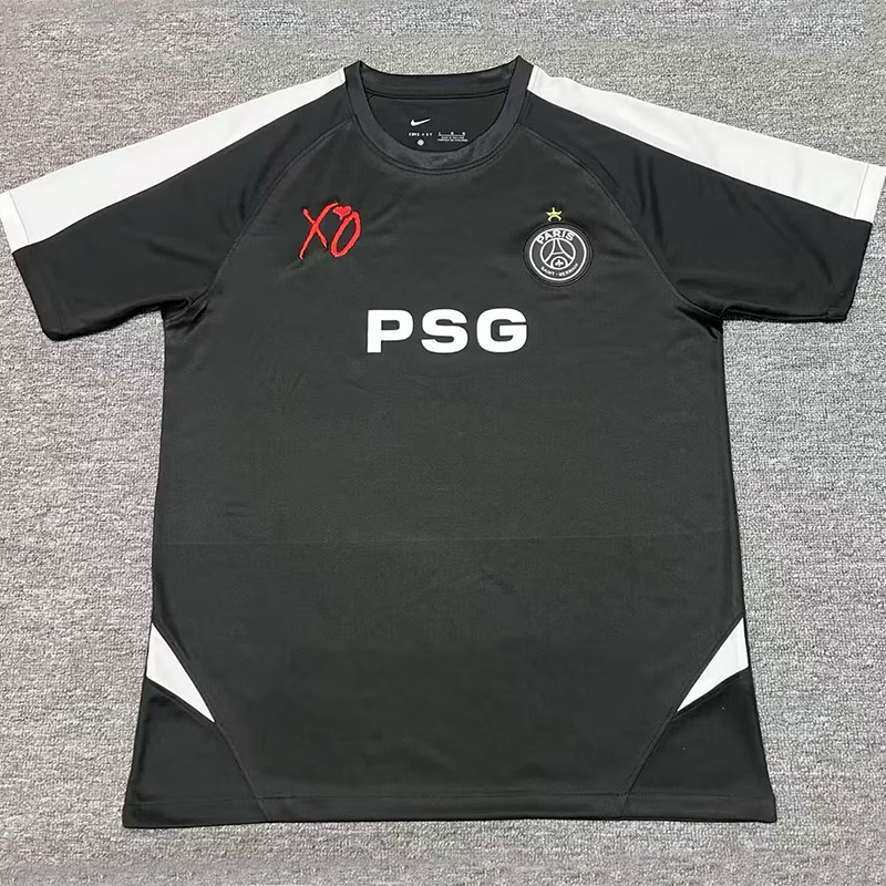 2025-26 PSG Black XO Special Edition Fans Trainingshirts