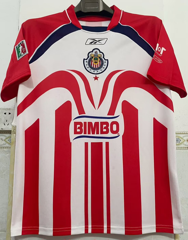 2006-2007 Chivas Home Retro Soccer Jersey