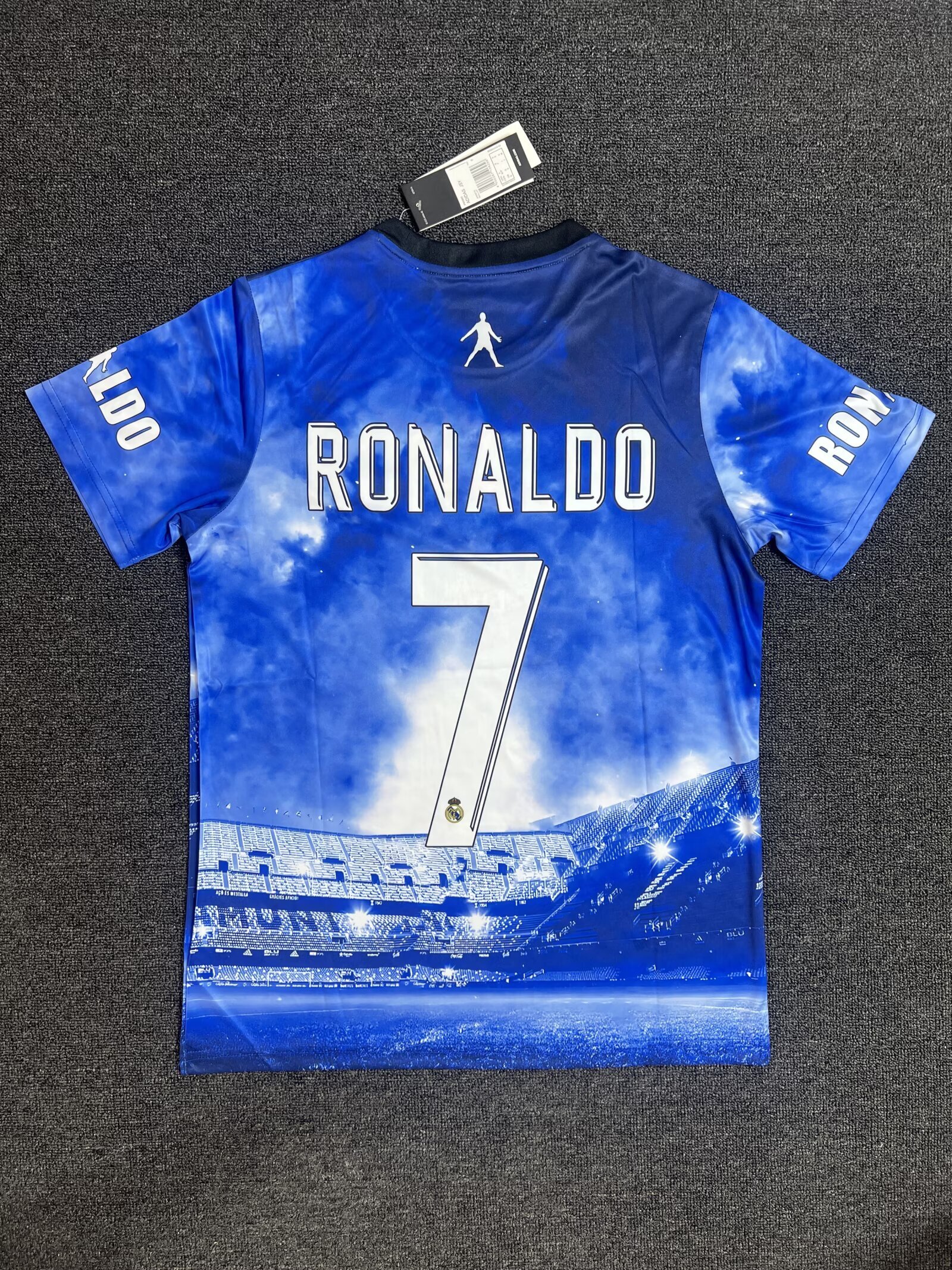 25-26 RMA RONALDO #7 Blue Special Edition Fans Soccer Jersey
